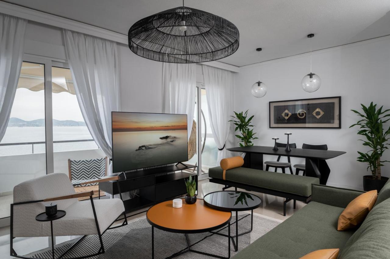 Blue Chill Paradise Seaview Suite W/ Kingbed Piraeus Bagian luar foto