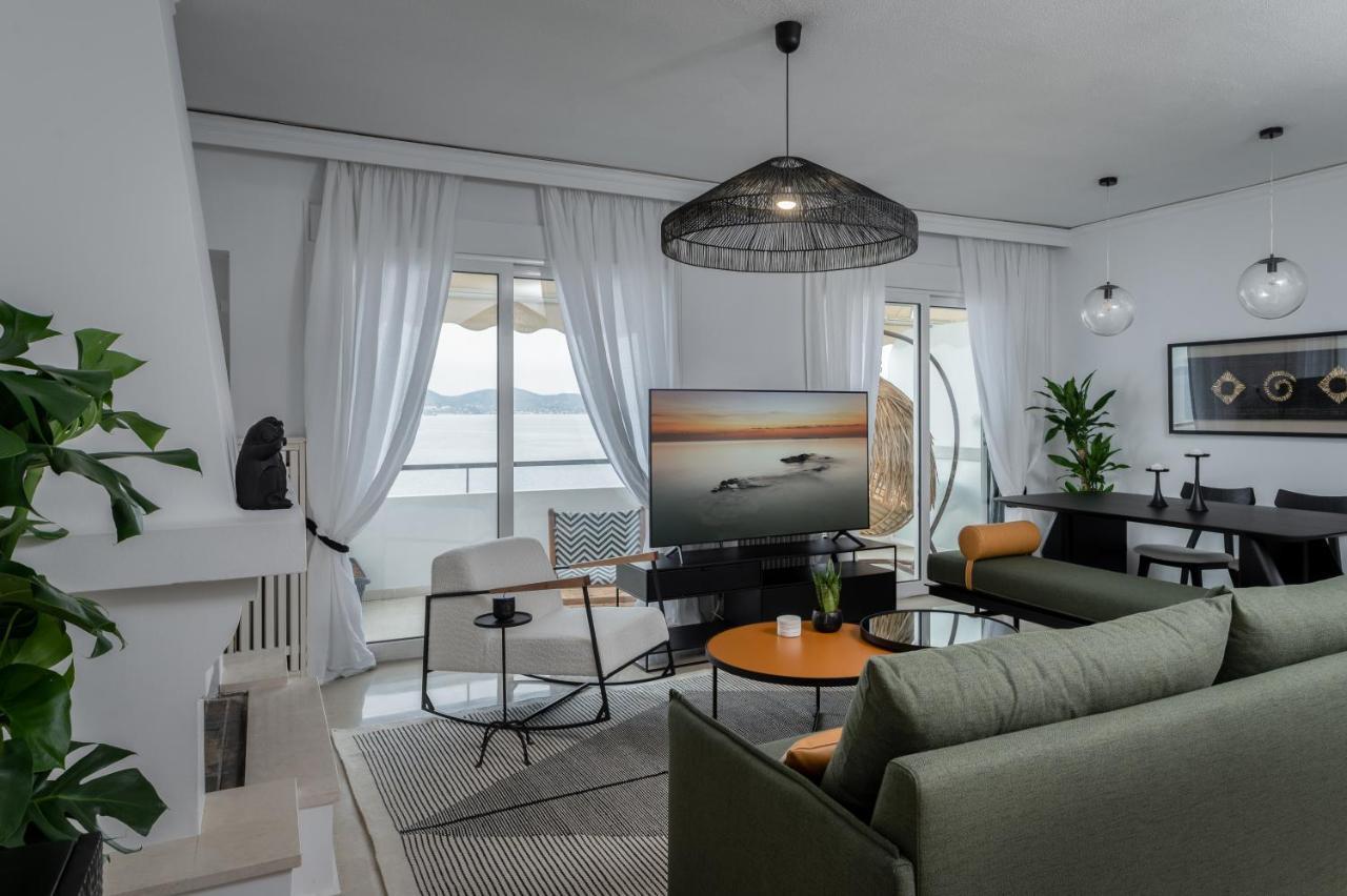 Blue Chill Paradise Seaview Suite W/ Kingbed Piraeus Bagian luar foto